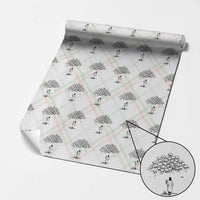 Jesus The Good Shepherd Minimalist Christian Wrapping Paper Roll Sheep Flock Faith Spiritual Inspirational Gift
