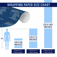 Jewish Faith and Pray Wrapping Paper Roll May The Glow Of The Menorah Brighten Your Darkest Moments - Wonder Print Shop