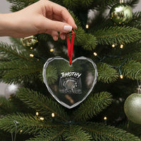 Jimothy Raccoon Seattle Feral Legend Meme Heart Crystal Glass Ornament Cute Trash Panda Viral Animal Lover Gift