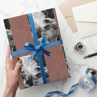 John F Kennedy Cigar Smoking Sunglasses Wrapping Paper Roll Those Who Dare To Fail Miserably Can Achive Greatly