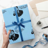 John F. Kennedy President Quote Wrapping Paper Roll If Not Us Who If Not Now When