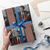 John F Kennedy Quote Wrapping Paper Roll American President History US Presidential Leader