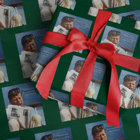 John F. Kennedy Smoking Smoker Wrapping Paper Roll If Not Us Who If Not Now When Quote