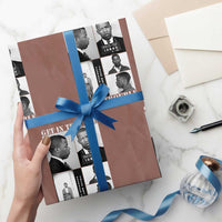 John Lewis Affrican American Wrapping Paper Roll Get in Good Necessary Trouble