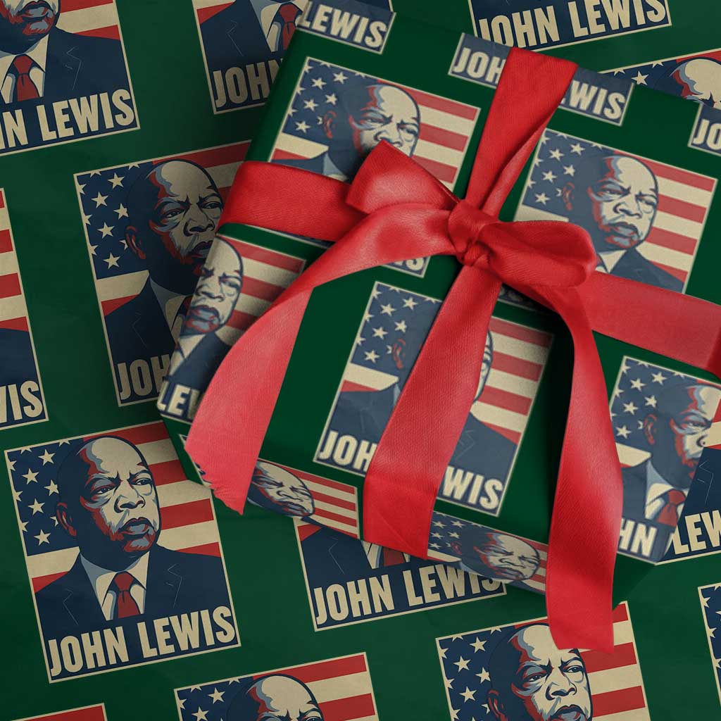 John Lewis Wrapping Paper Roll Black History Month