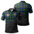 johnstone-modern-tartan-family-crest-golf-shirt-with-fern-leaves-and-coat-of-arm-of-new-zealand-personalized-your-name-scottish-tatan-polo-shirt