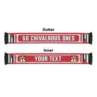Jordan 2026 Football Personalised Soccer Scarf Go Chivalrous Ones