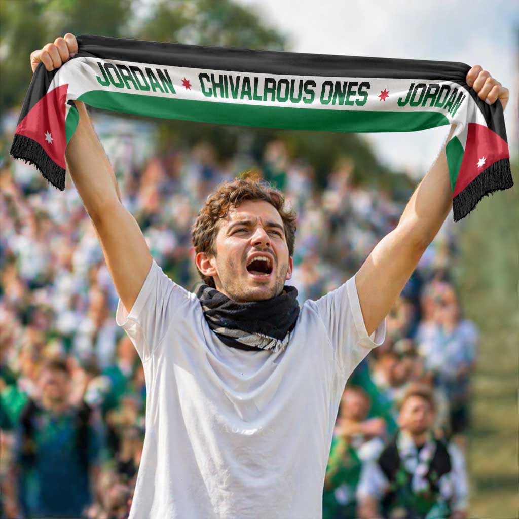 Jordan 2026 Football Soccer Scarf Go The Chivalrous Ones