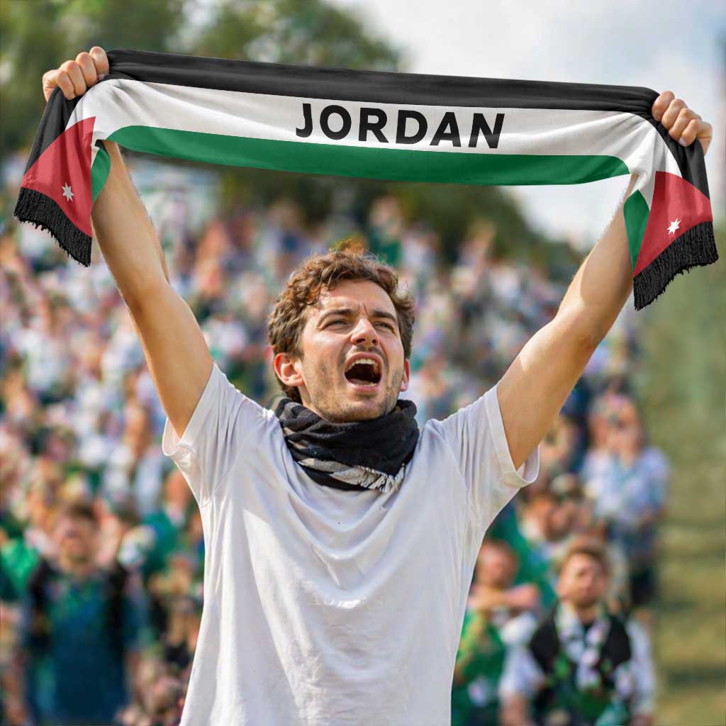 Jordan Football 2026 Soccer Scarf Flag Style