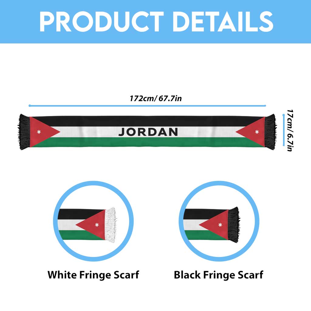 Jordan Football 2026 Soccer Scarf Flag Style