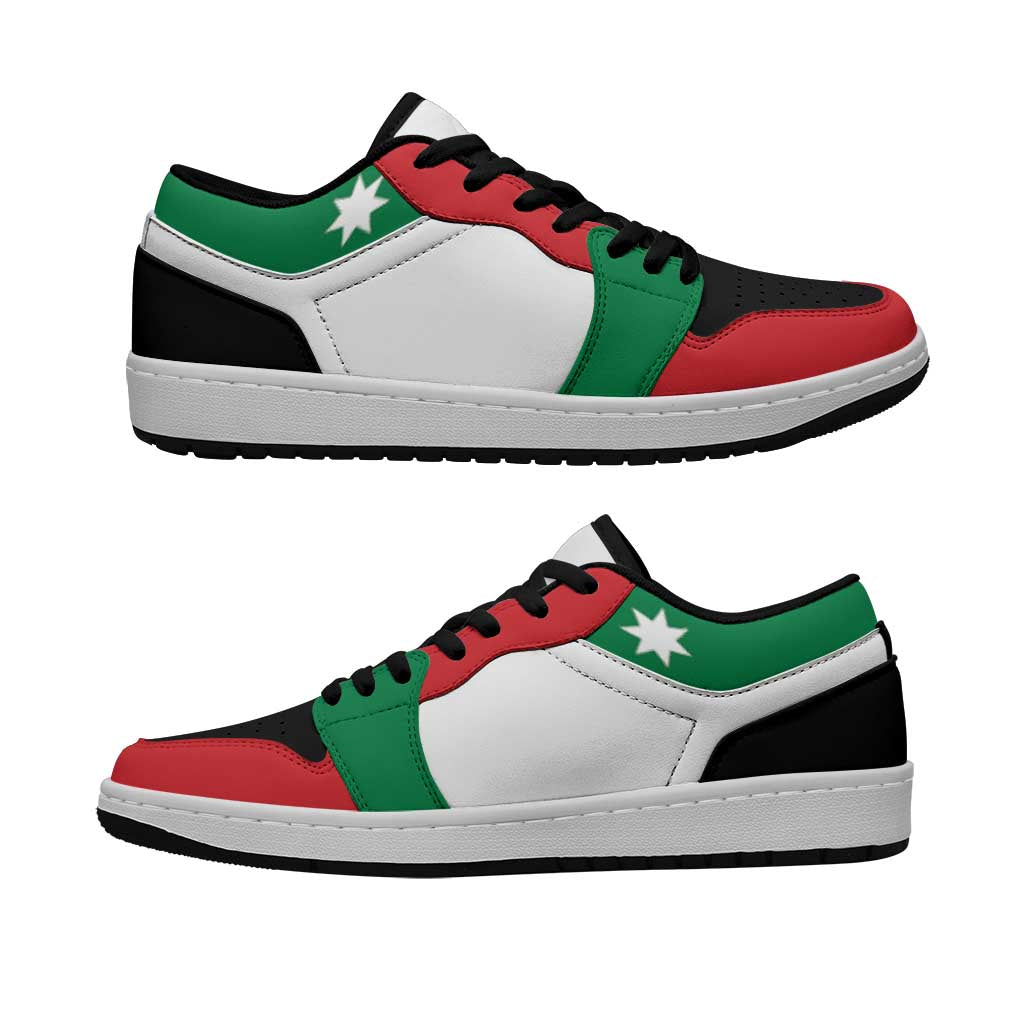 Jordan Low Sneakers Classic National Flag Style - Wonder Print Shop
