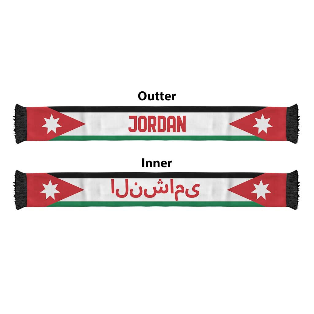 Jordan World Football 2026 Soccer Scarf National Pride Never Stops