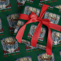 Joy Is Resistance Portland Frog Protest Wrapping Paper Roll Funny Holiday Meme Gift Idea - Wonder Print Shop