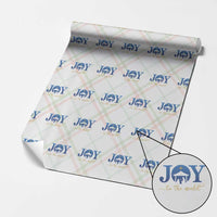 Joy To The World Wrapping Paper Roll Christian Christmas Nativity Scene Star Of Bethlehem - Wonder Print Shop