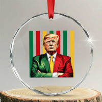 Juneteenth American Leader Inspiration Crystal Glass Ornament 1865 American Heritage Gift