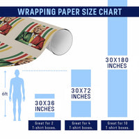 Juneteenth American Leader Inspiration Wrapping Paper Roll 1865 American Heritage Gift