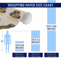 Juneteenth Ancestral Justice Wrapping Paper Roll This Fire Aint Arson It is Remembrance Black History - Wonder Print Shop