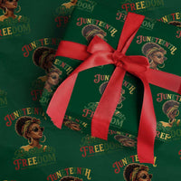 Juneteenth Rooted In Freedom Since 1865 Wrapping Paper Roll Black Women African American