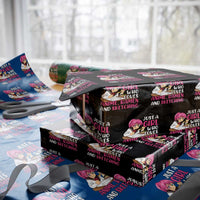 Just A Girl Who Loves Anime Ramen And Sketching Wrapping Paper Roll Japan Kawaii Otaku Manga Lover