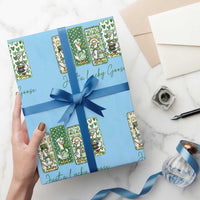 Just A Lucky Goose Nurse Wrapping Paper Roll St Patricks Day Gift