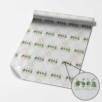 Just A Lucky Goose Wrapping Paper Roll Funny St Patricks Day Irish Gift
