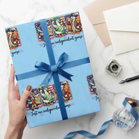 Just An Independent Goose Wrapping Paper Roll Funny Patriotic Goose