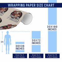Just The Tip I Promise Wrapping Paper Roll Sexy Pin Up Girl Dartist Gift - Wonder Print Shop