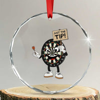 Just The Tip Quote Crystal Glass Ornament Dirty Humor Dartist Gift - Wonder Print Shop