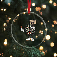 Just The Tip Quote Crystal Glass Ornament Dirty Humor Dartist Gift - Wonder Print Shop