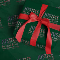 Justice For Alex Pretti Wrapping Paper Roll Minneapolis MN Tribute Gift