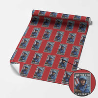 Justice For Alex Pretti Wrapping Paper Roll Minneapolis USA Support Gift