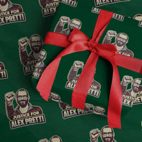 Justice For Alex Wrapping Paper Roll Minneapolis ICU Nurse Hero Support Gift