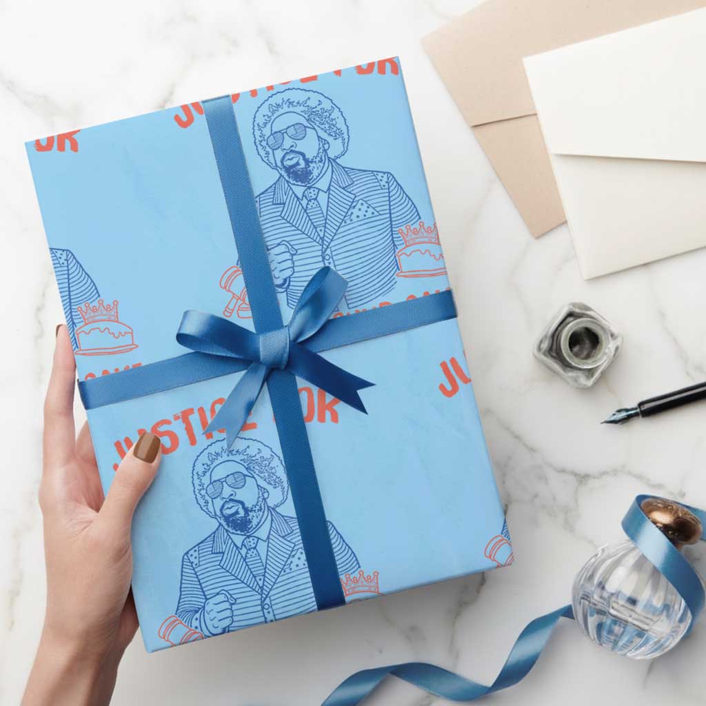Justice For Lemon Pound Cake Wrapping Paper Roll Viral Trend Free Speech