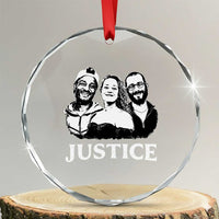 Justice for Porter Pretti Good Memorial Crystal Glass Ornament Rest in Power Tribute Minnesota Protest