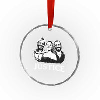 Justice for Porter Pretti Good Memorial Crystal Glass Ornament Rest in Power Tribute Minnesota Protest