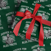 Justices for Alex Pretti Wrapping Paper Roll Resist Abolish ICE Protest