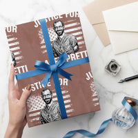 Justices for Alex Pretti Wrapping Paper Roll Resist Abolish ICE Protest