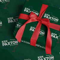 Ken Paxton for US Senate Wrapping Paper Roll Texas Senate Race 2026