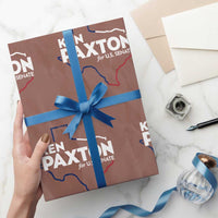 Ken Paxton for US Senate Wrapping Paper Roll Texas Senate Race 2026