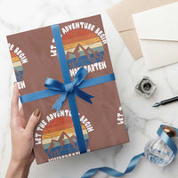 Kindergarten First Day of School Wrapping Paper Roll Let the Adventure Begin Cute Back to School Gift