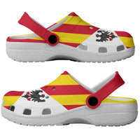 Kingdom of Trinacria Clogs Shoes Flag Color Inspiration - Wonder Print Shop