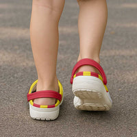 Kingdom of Trinacria Clogs Shoes Flag Color Inspiration - Wonder Print Shop