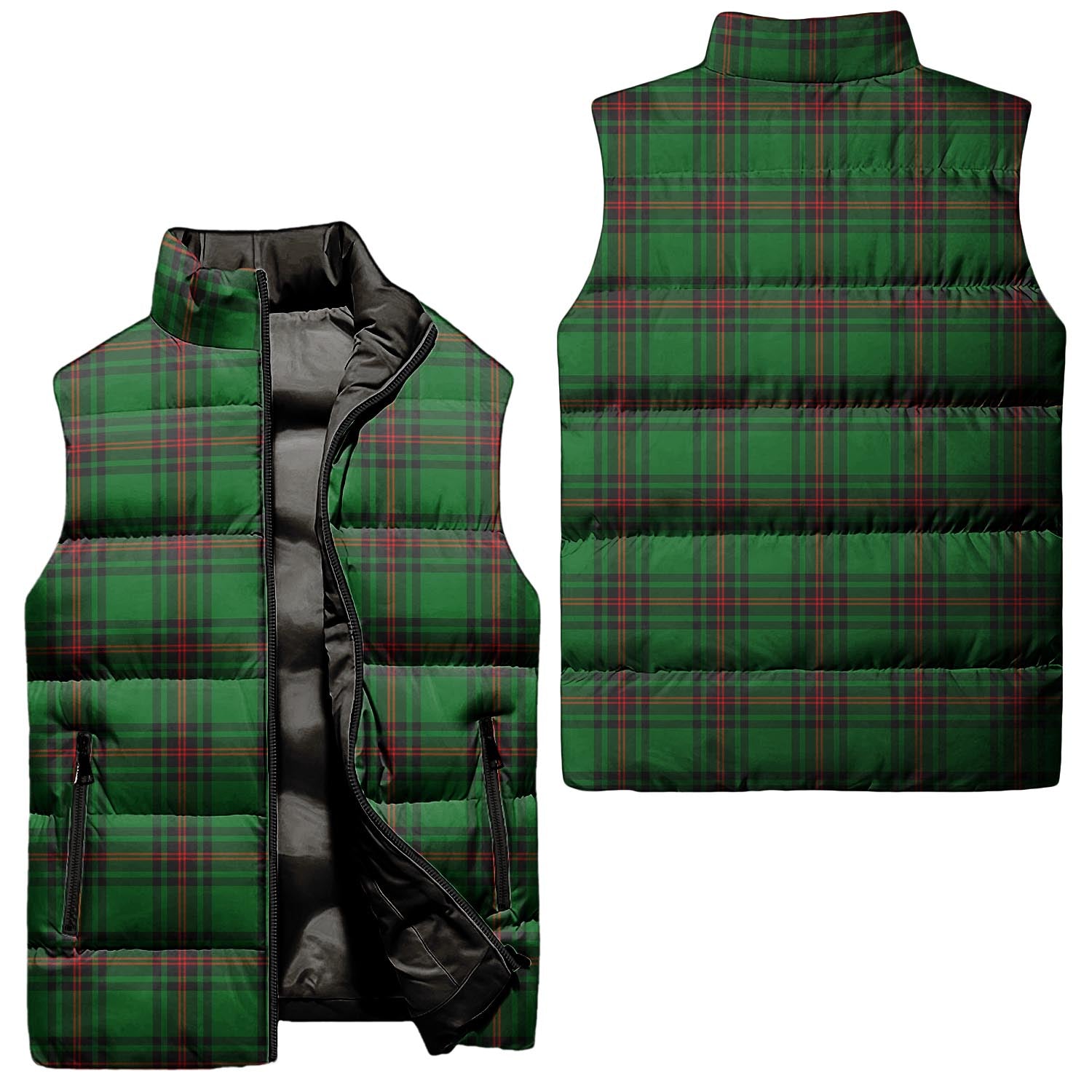 kirkaldy-tartan-puffer-vest-tartan-plaid-sleeveless-down-jacket