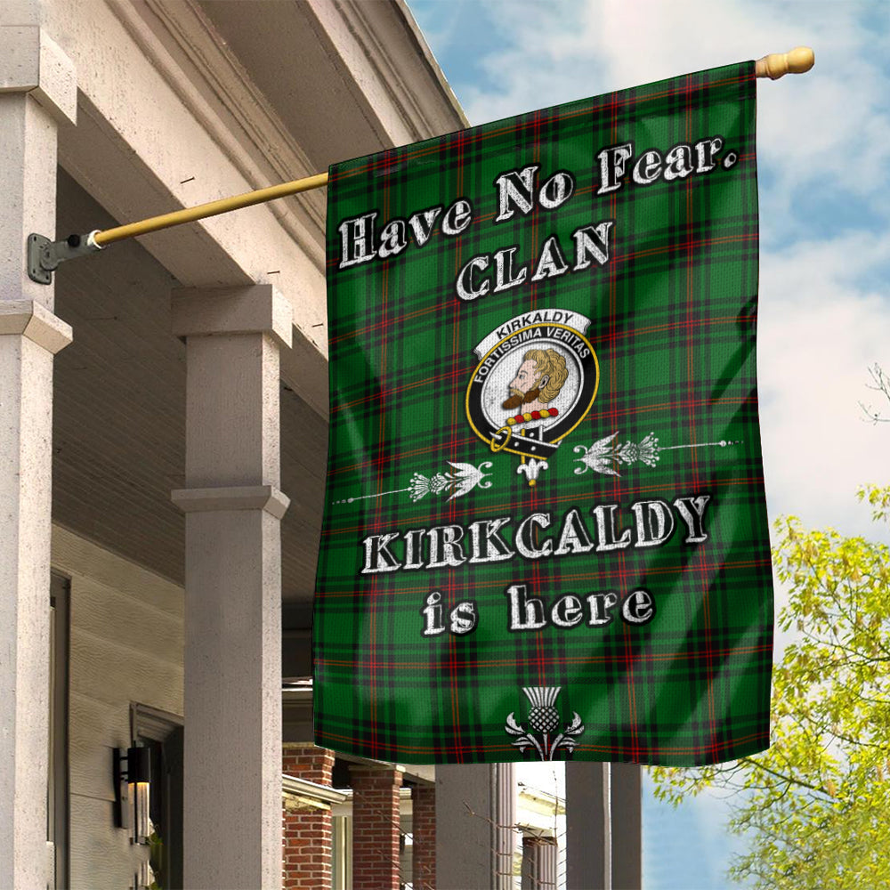 kirkcaldy-clan-tartan-flag-family-crest-have-no-fear-tartan-garden-flag