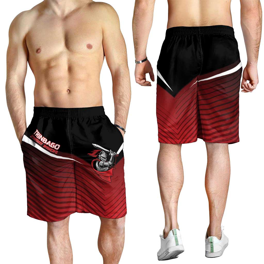 Knight Riders Trinbago Cricket Shorts for Men Play Fight Win Repeat LT01