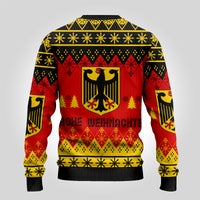 Germany Christmas Frohe Weihnachten Ugly Pattern Sweatshirt - LT12 - Wonder Print Shop