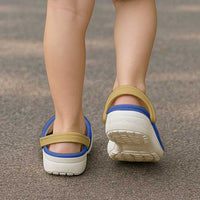 Kosovo Clogs Shoes Flag Color Inspiration - Wonder Print Shop