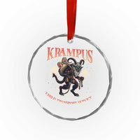 Krampus Crystal Glass Ornament Child Transport Service Spooky Christmas TS09