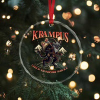 Krampus Crystal Glass Ornament Child Transport Service Spooky Christmas TS09