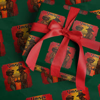 Kwanzaa Umoja Togetherness Wrapping Paper Roll Cowboy Cowgirl African Heritage Gift - Wonder Print Shop